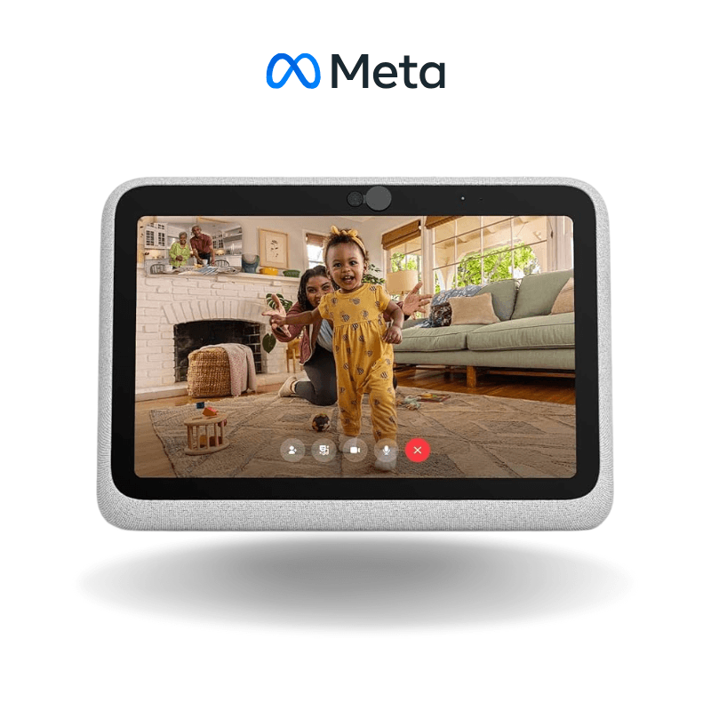Facebook Portal Go - Portable Smart WiFi Video Calling 10 inch Touch Screen with Battery
