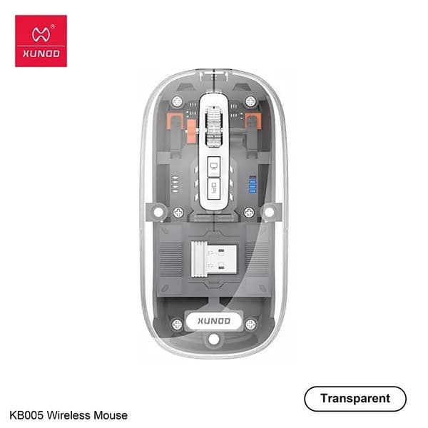 Xundd KB005 Transparent Wireless Mouse