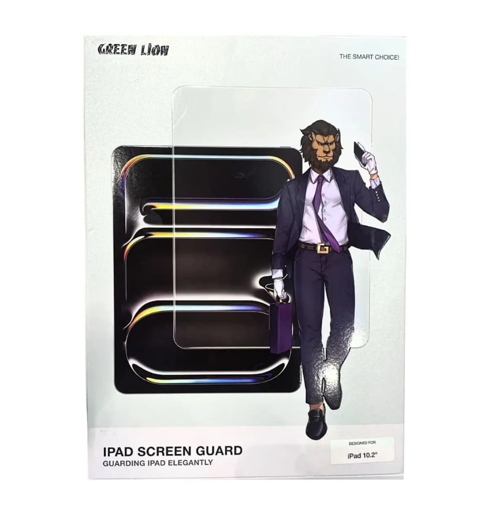 Green Lion Clear Screen Guard For iPad